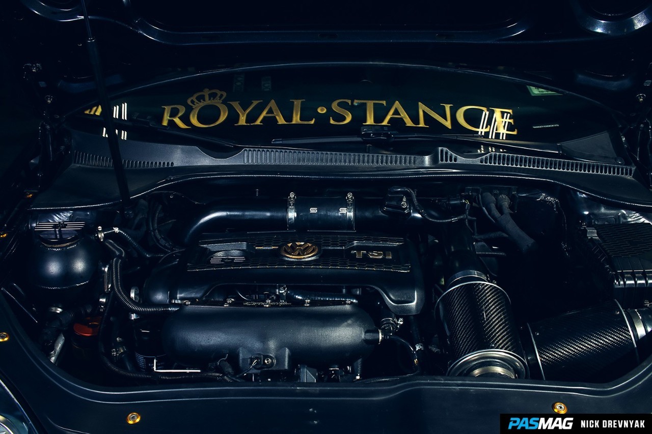 背着大尾翼的小胖子 五代高尔夫GTI改装