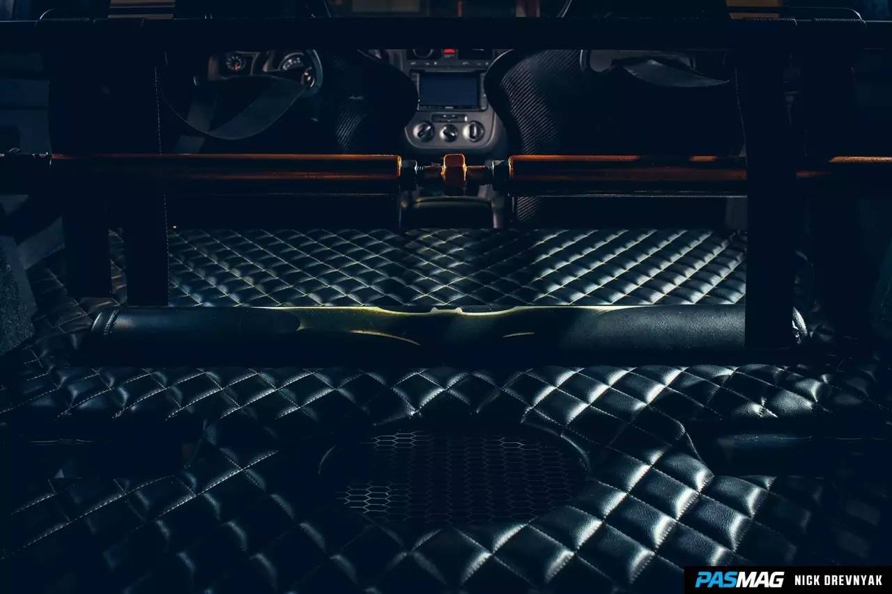 背着大尾翼的小胖子 五代高尔夫GTI改装