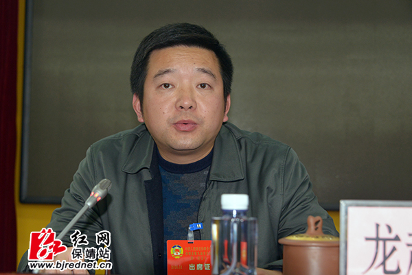 保靖县委书记卢向荣讲话