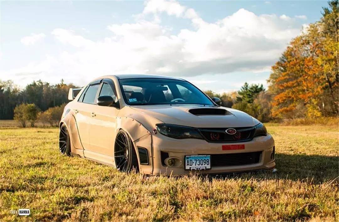 斯巴鲁WRX STI改装宽体造型