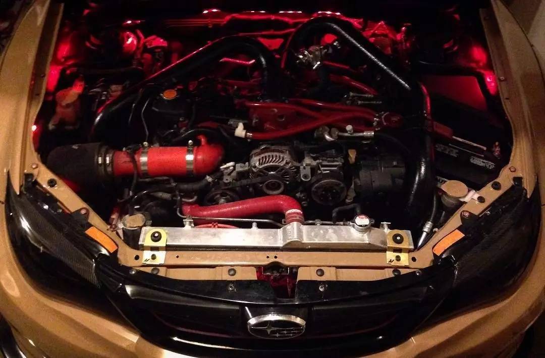 斯巴鲁WRX STI改装宽体造型