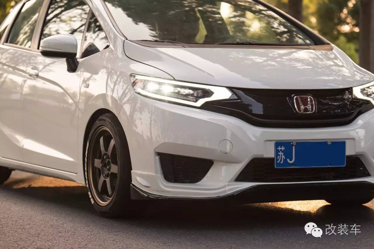 可以下赛道的买菜车 飞度GK5改装案例