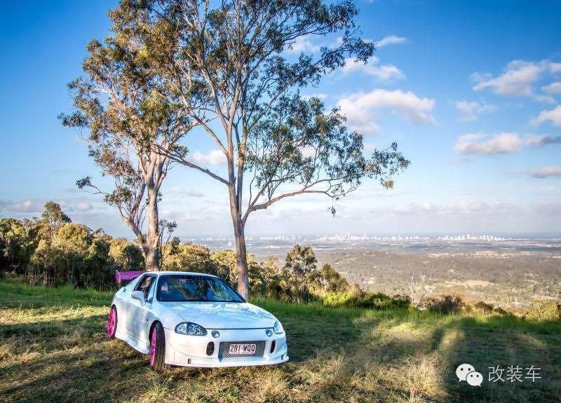 双门敞篷小跑车 本田CR-X DelSol改装案例