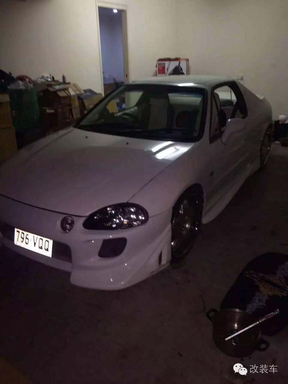 双门敞篷小跑车 本田CR-X DelSol改装案例