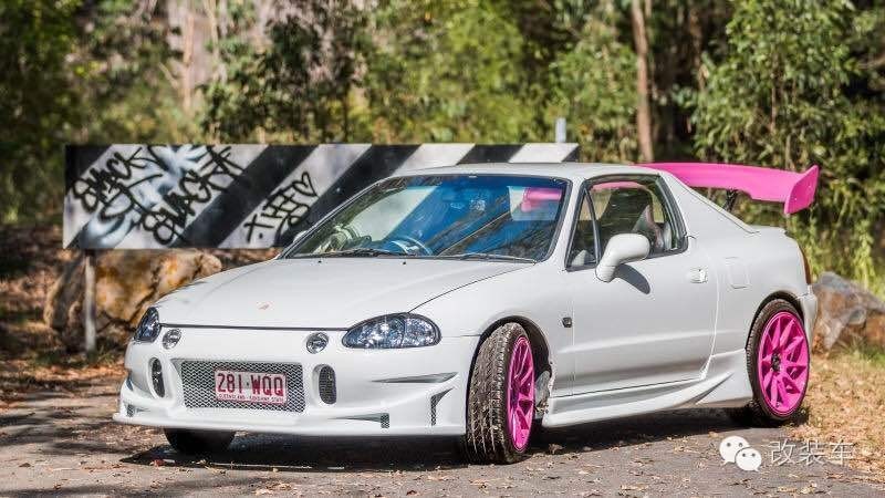 双门敞篷小跑车 本田CR-X DelSol改装案例