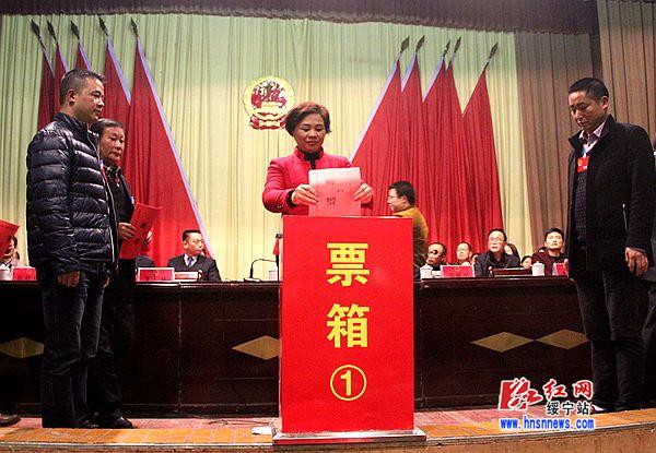 袁景甫当选绥宁县人大常委会主任 罗玉梅当选县长