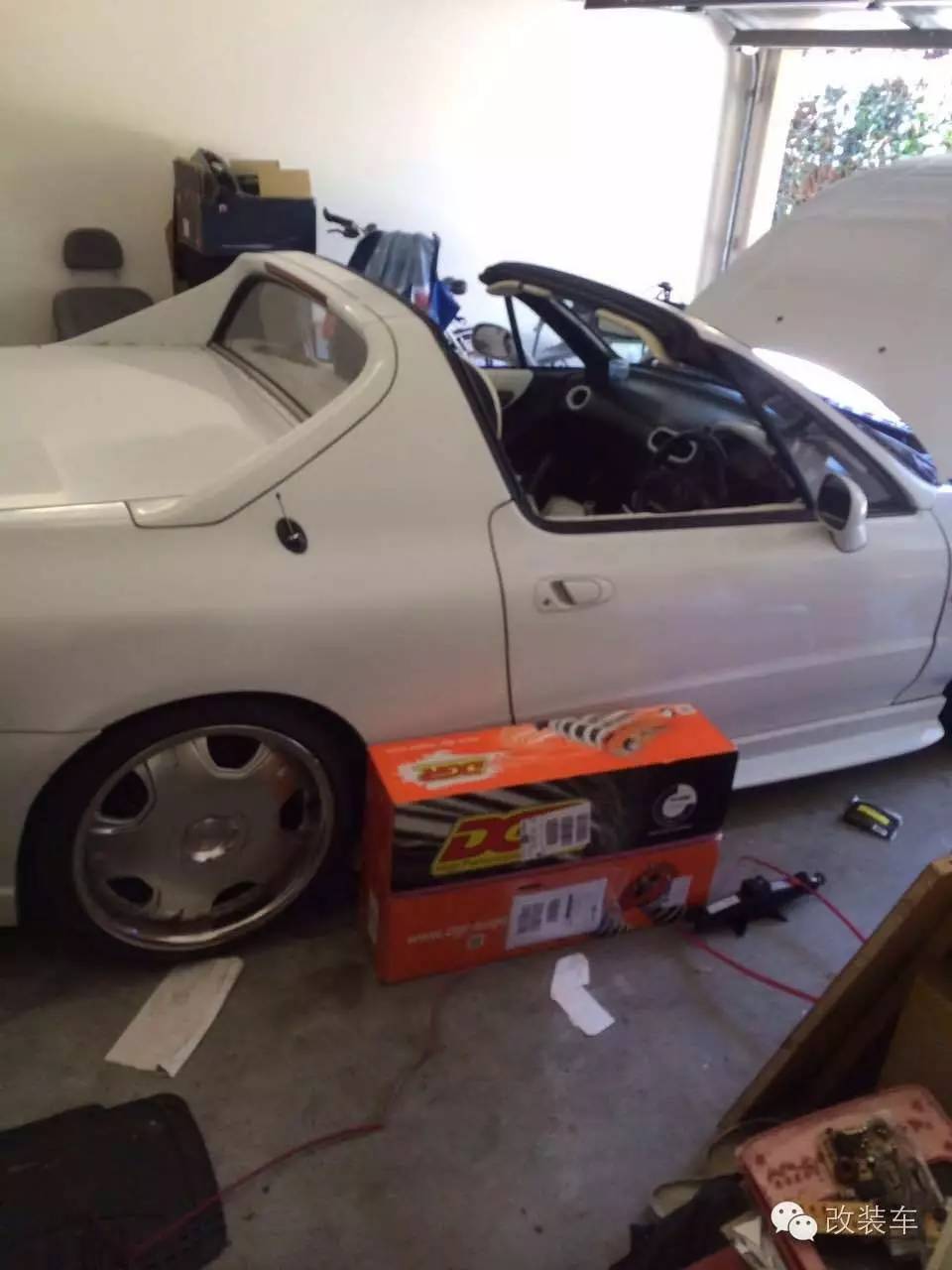 双门敞篷小跑车 本田CR-X DelSol改装案例