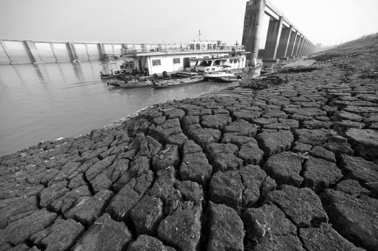 长江入湖三口出现断流