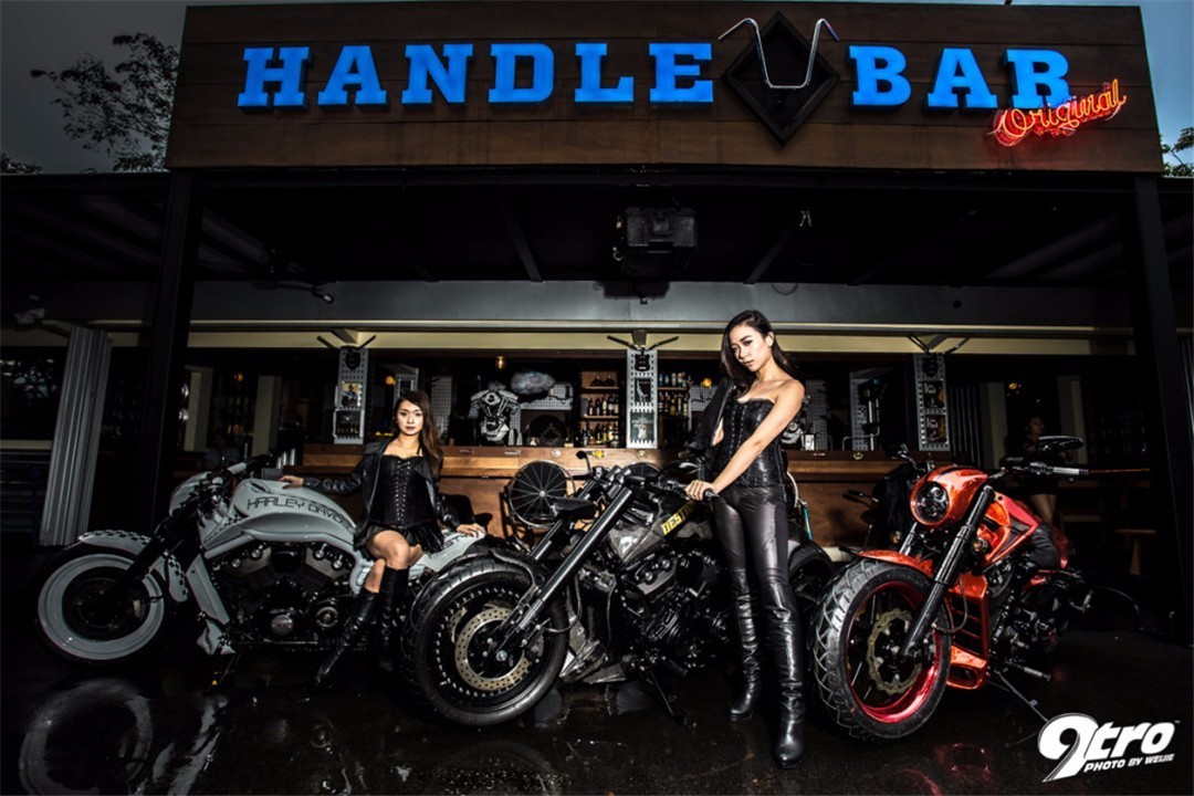 没有纹身都不好意思 哈雷戴维森VRod改装