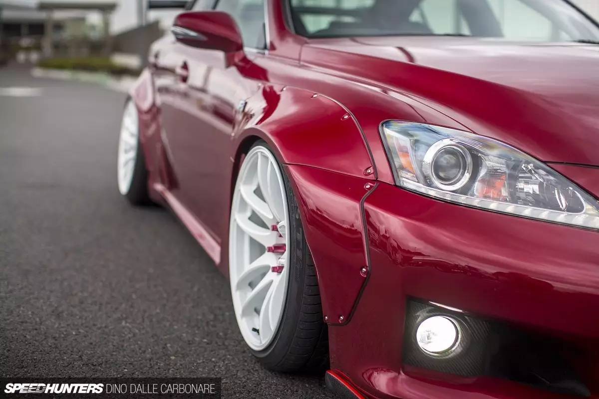 雷克萨斯IS-F宽体改装案例