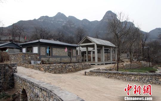 图为涞水南峪村高端民宿一景. 韩冰 摄