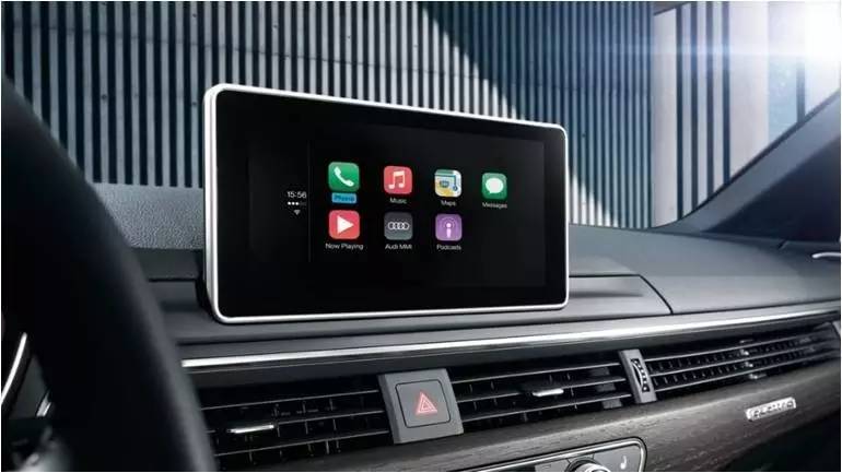 全新奥迪a4l支持苹果carplay车载系统