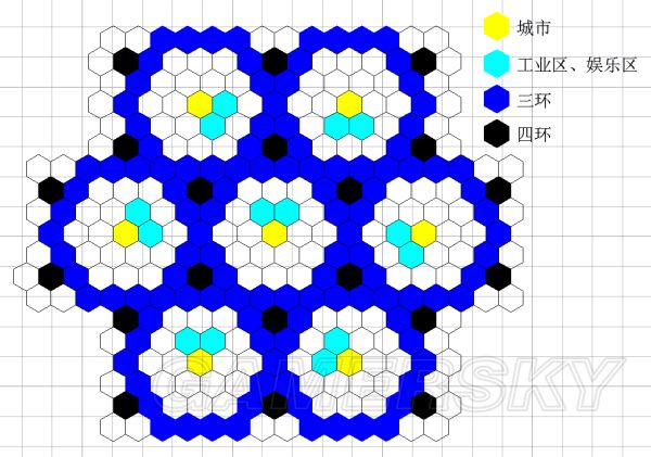 《文明6》最佳城市布局详解 完美城市布局推荐