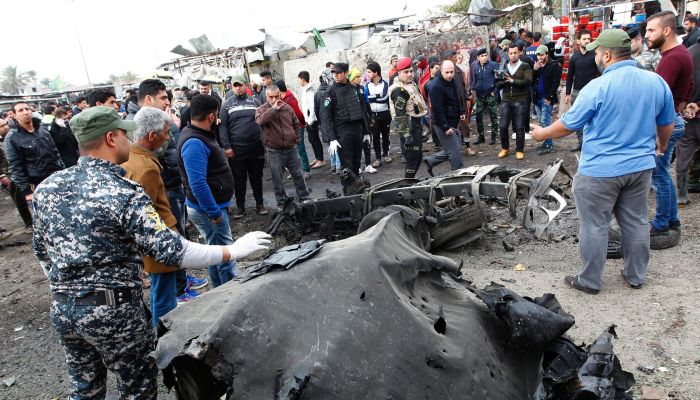 isis在巴格达接连实施炸弹袭击假扮雇主引来求职者后引爆