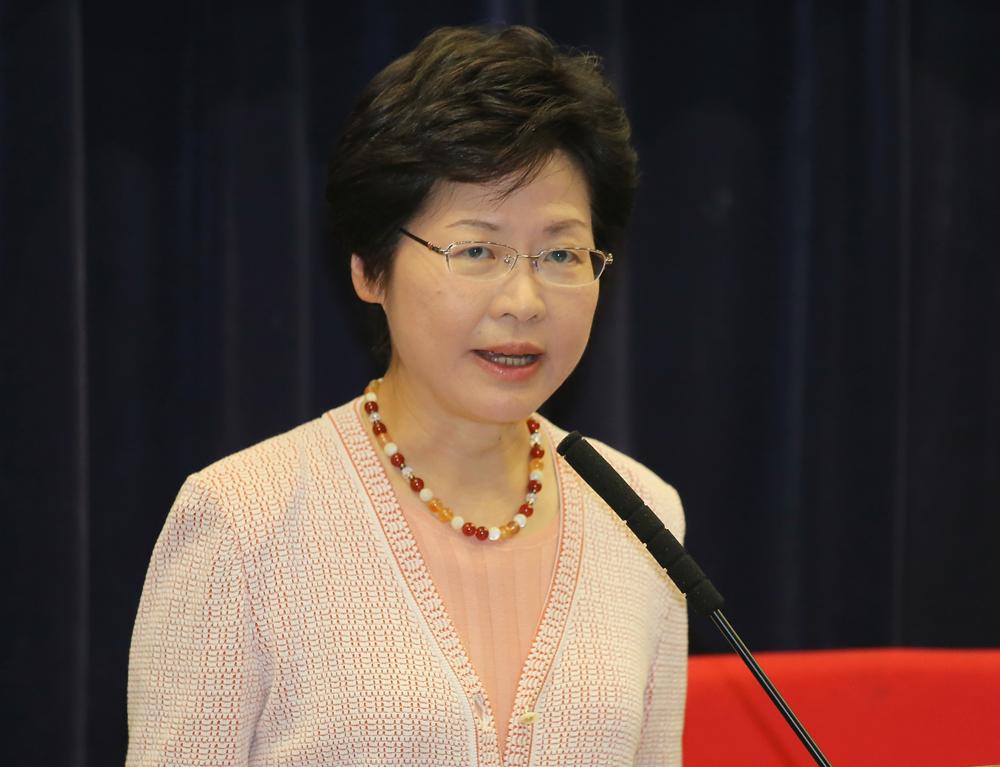 香港政务司司长林郑月娥请辞宣布准备参选下届特首