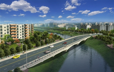 沙河上架桥 玉双路向东直达中环