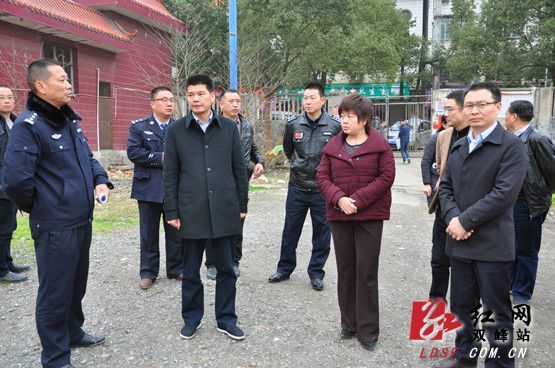 禹敏督导双峰县春运交通工作02确保安全畅通祥和