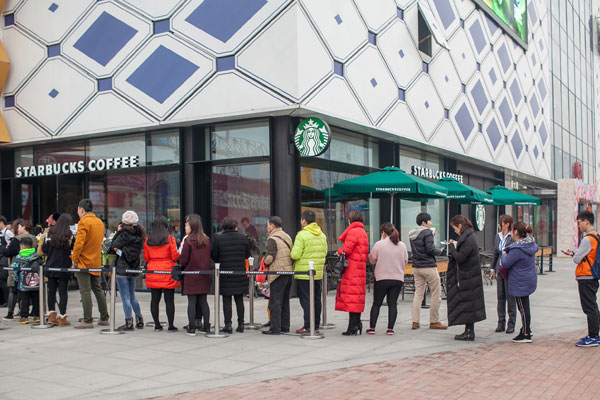 桃花源忽逢咖啡香 星巴克开启常德首家门店