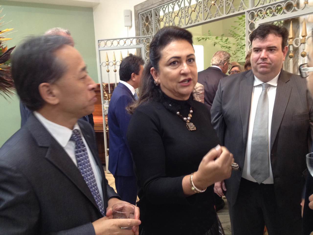 李杨总领事,白春晖商务领事出席巴西全国农业协会建会120周年纪念活动