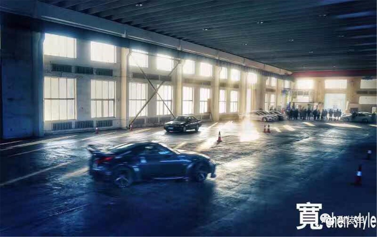 冬日里的改装车聚会 辽宁车友向大家拜年