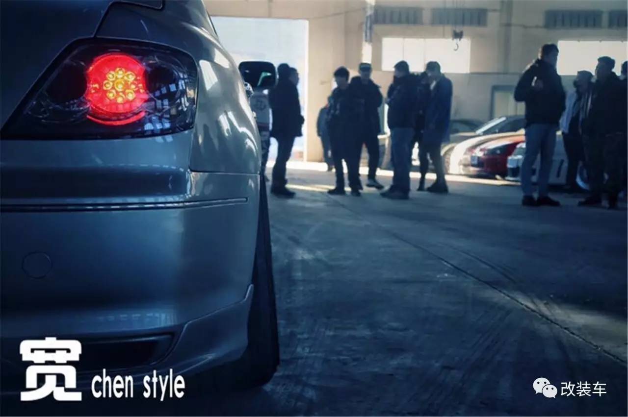 冬日里的改装车聚会 辽宁车友向大家拜年