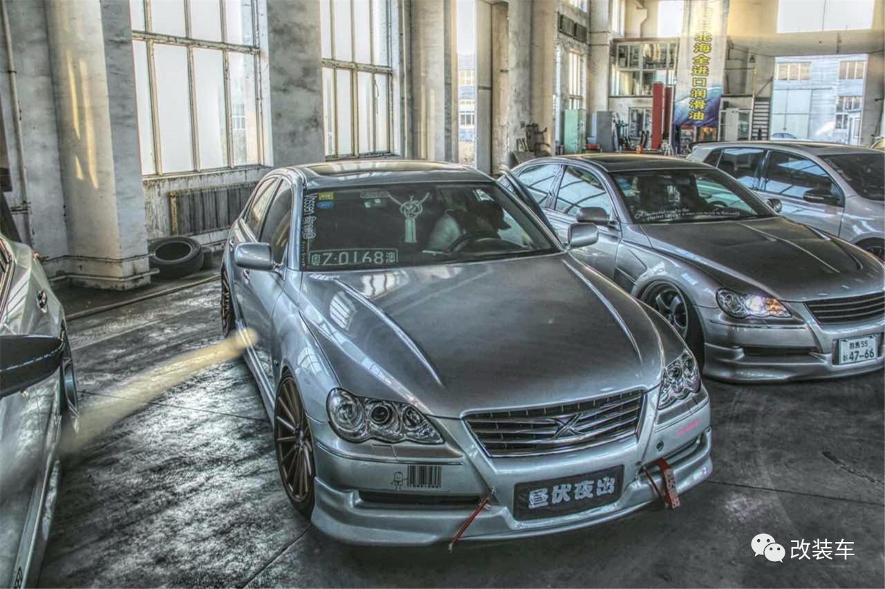 冬日里的改装车聚会 辽宁车友向大家拜年