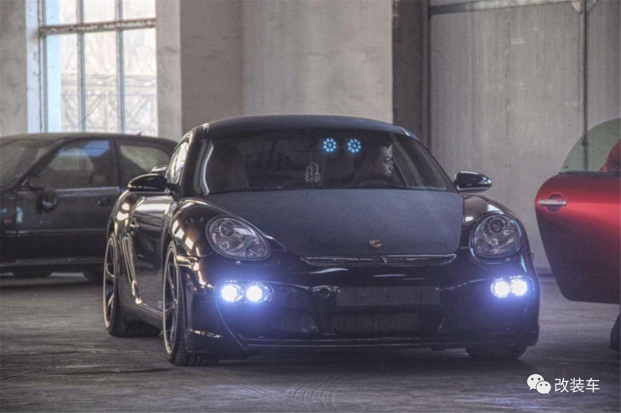 冬日里的改装车聚会 辽宁车友向大家拜年