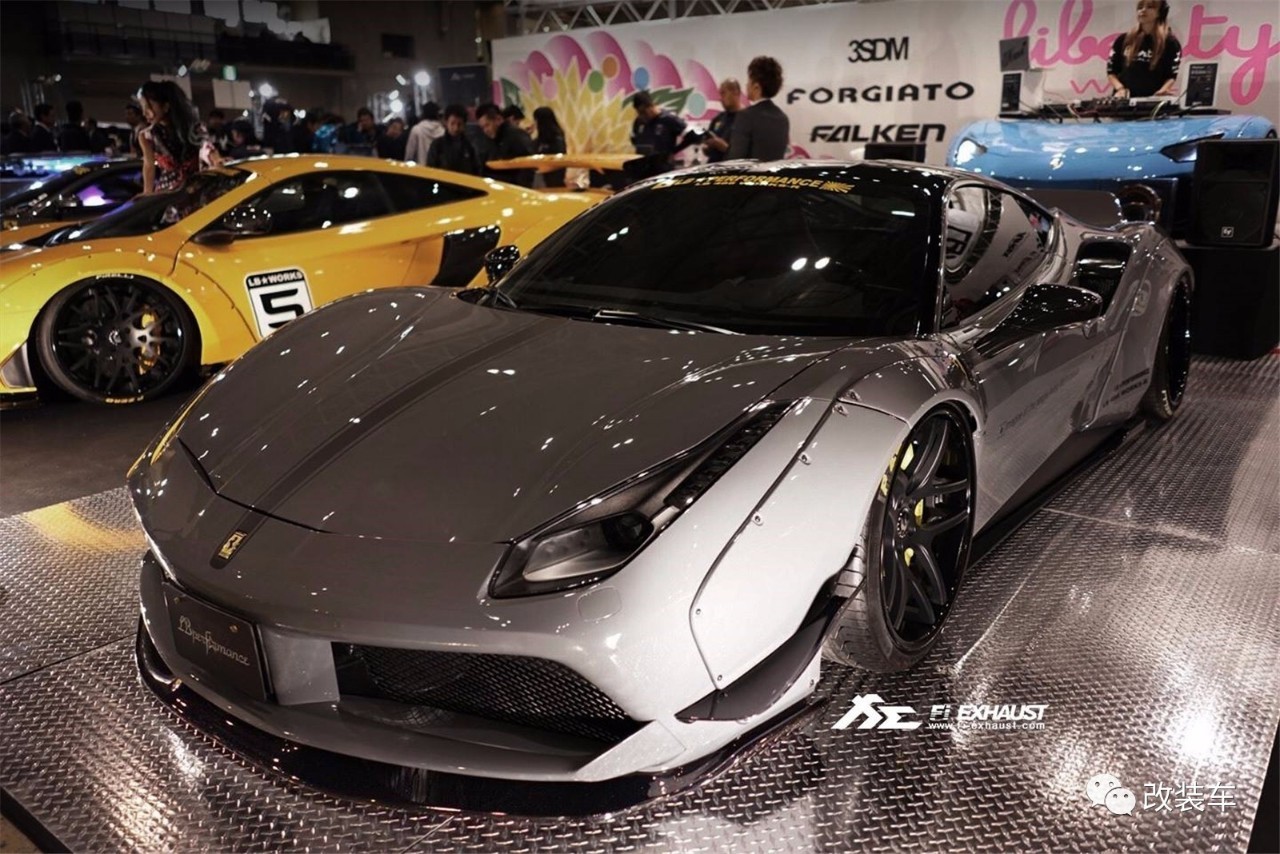 lb宽体法拉利488 gtb 有几人舍得如此改装