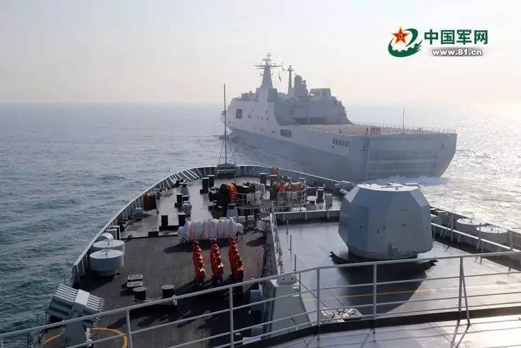 南海舰队训练高清图曝光5天5夜不间断航行中都在干啥