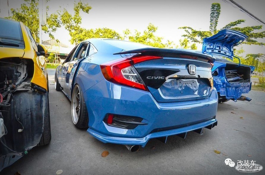 205匹马力的买菜神车，本田新思域改装！