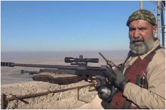 伊拉克一退役老兵两年共消灭321名is分子被称不老战士图