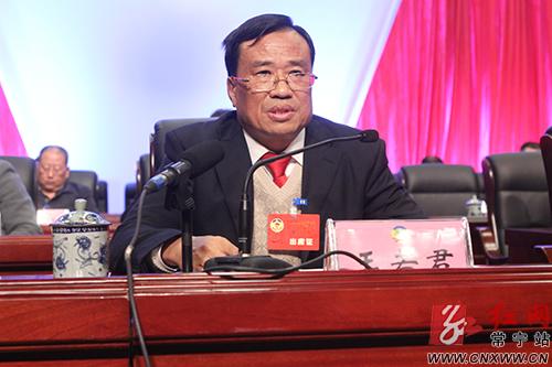 市委书记刘达祥作重要讲话会议现场