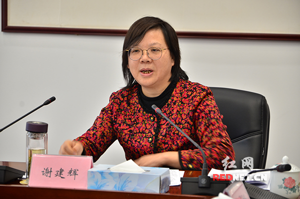 国内新闻湖南省人民政府副省长谢建辉出席会议并讲话   红网长沙3月4