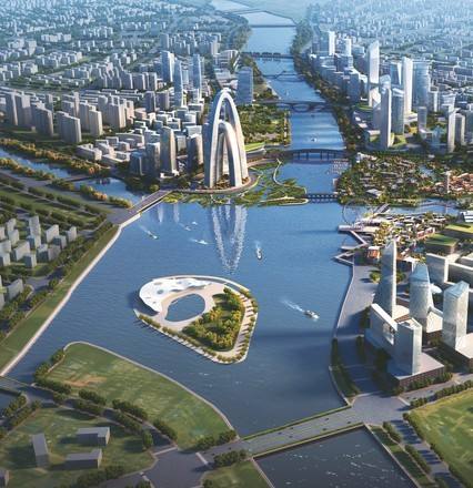 北京通州富力运河 华夏保险通州