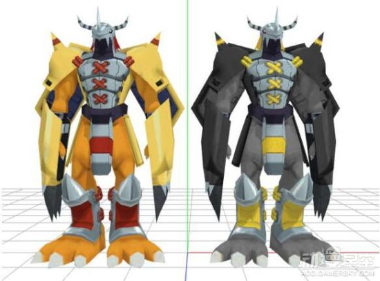 《数码宝贝》中超级神似数码兽 换个颜色就是新品种