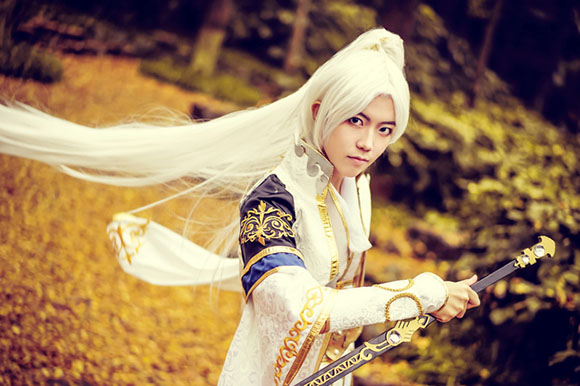 藏剑山庄一家cos欣赏 二少x二小姐