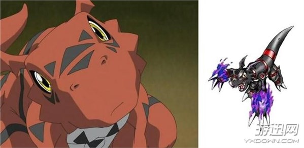 美术小哥偷懒了吧数码宝贝中相似度爆表的数码兽