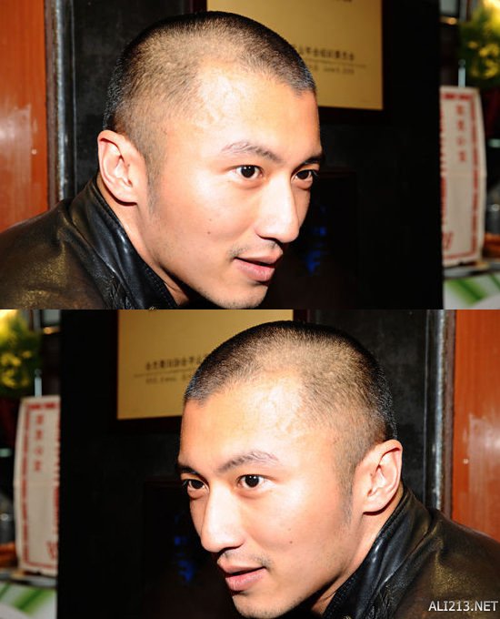 计春华满脸煞气 李连杰粉嫩帅气!荧幕十大硬汉光头