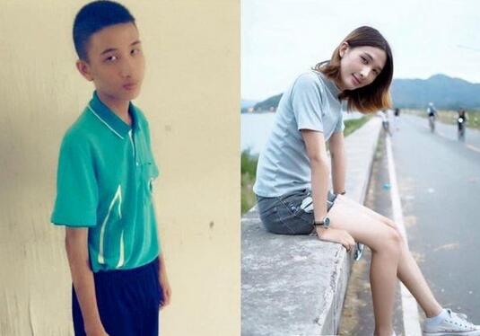 这么漂亮还真是男孩子!人妖变性前后对比照