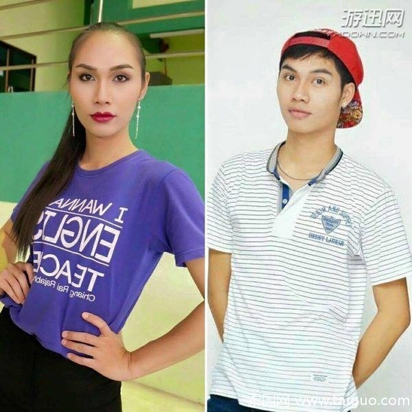 泰国变性人前后对比照欣赏 双眼已被彻底亮瞎!(图)