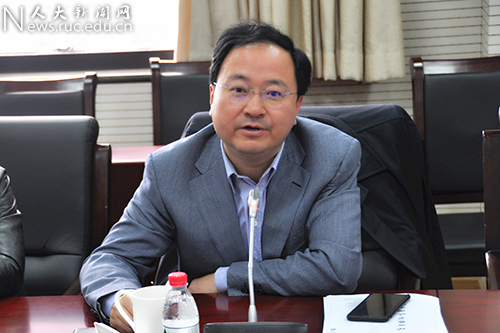 兴业银行副行长薛鹤峰来校商谈通州新校区建设