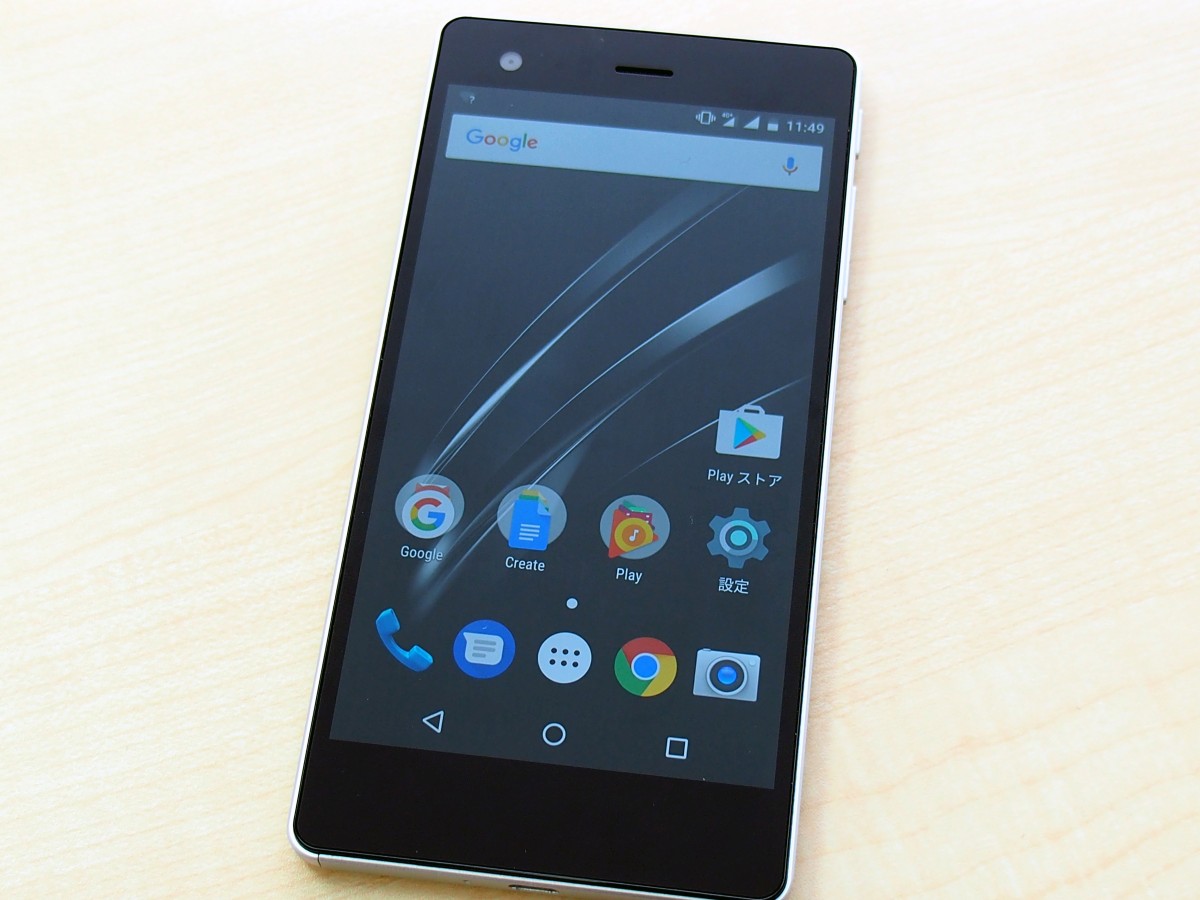 今天,vaio 在日本发布了一款名为 vaio phone a 智能手机,在外观上