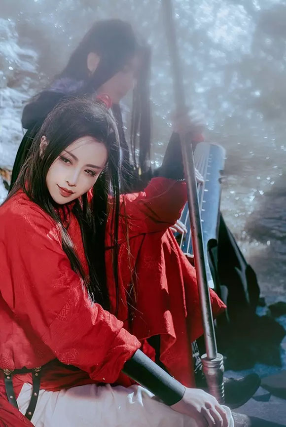 剑网三山河人间cos戎马征战待人归