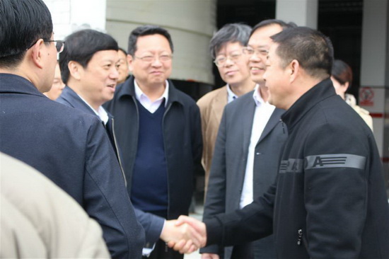 福州市市长尤猛军走进坤彩科技二期