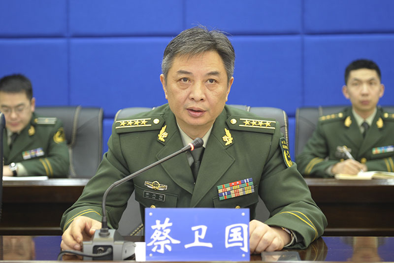 消防总队蔡卫国总队长调度国务院消防工作考核迎检工作