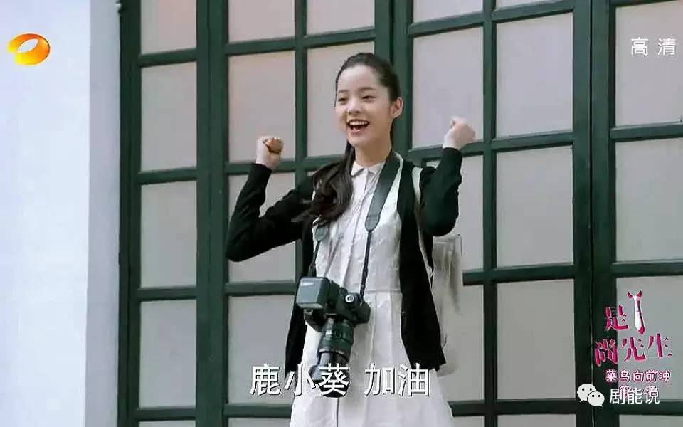 哈哈哈,是"鹿小葵,你是最棒的","鹿小葵,加油"这一类的么?