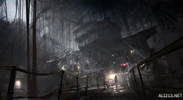 卡普空公布《生化危机7》概念图 船舱内阴森恐怖!