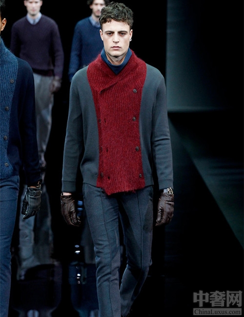 giorgioarmani经典男装展现魅力男士形象