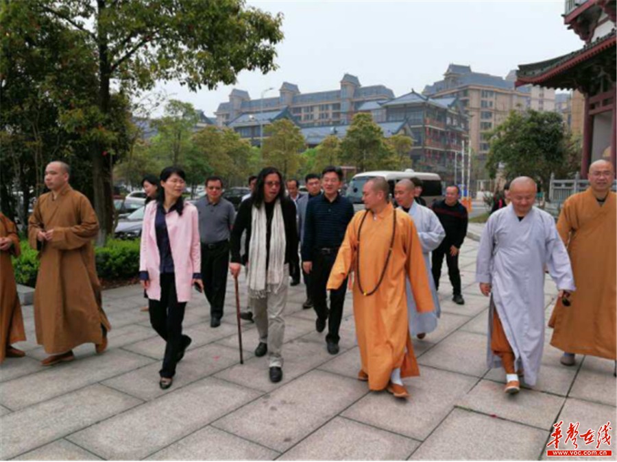 岳阳市副市长邱虹调研国家级aaaa景区圣安寺