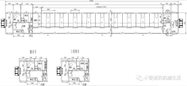 25t型软卧车 定员:36人